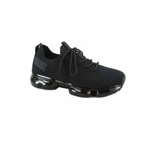 LA SHEELAH BLACK FLOW SNEAKERS 5